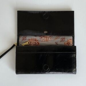 HOBO Bifold Wallet Black Leather EXCELLENT CONDITION